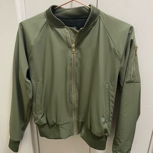 Albion Olive Green Bomber Jacket